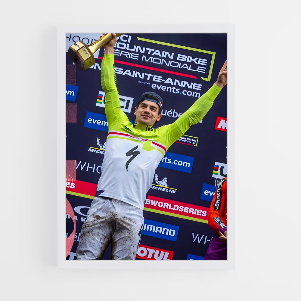 Poster La Victoire de Loic – affiche Cyclisme (vue 3)